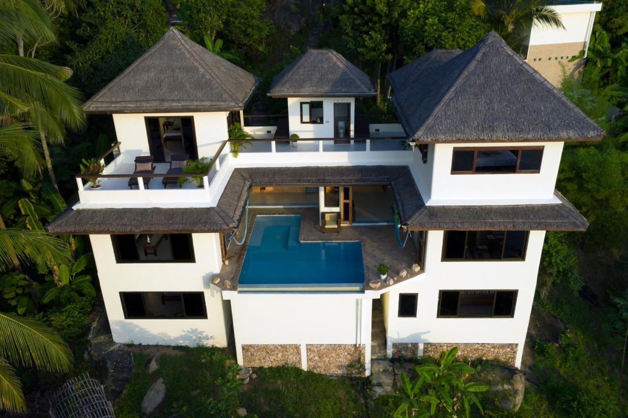 White Azure Villa Koh Phangan Than Sadet Beach Exterior photo